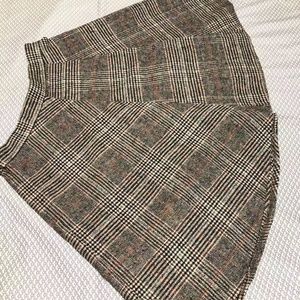 Plaid skirt